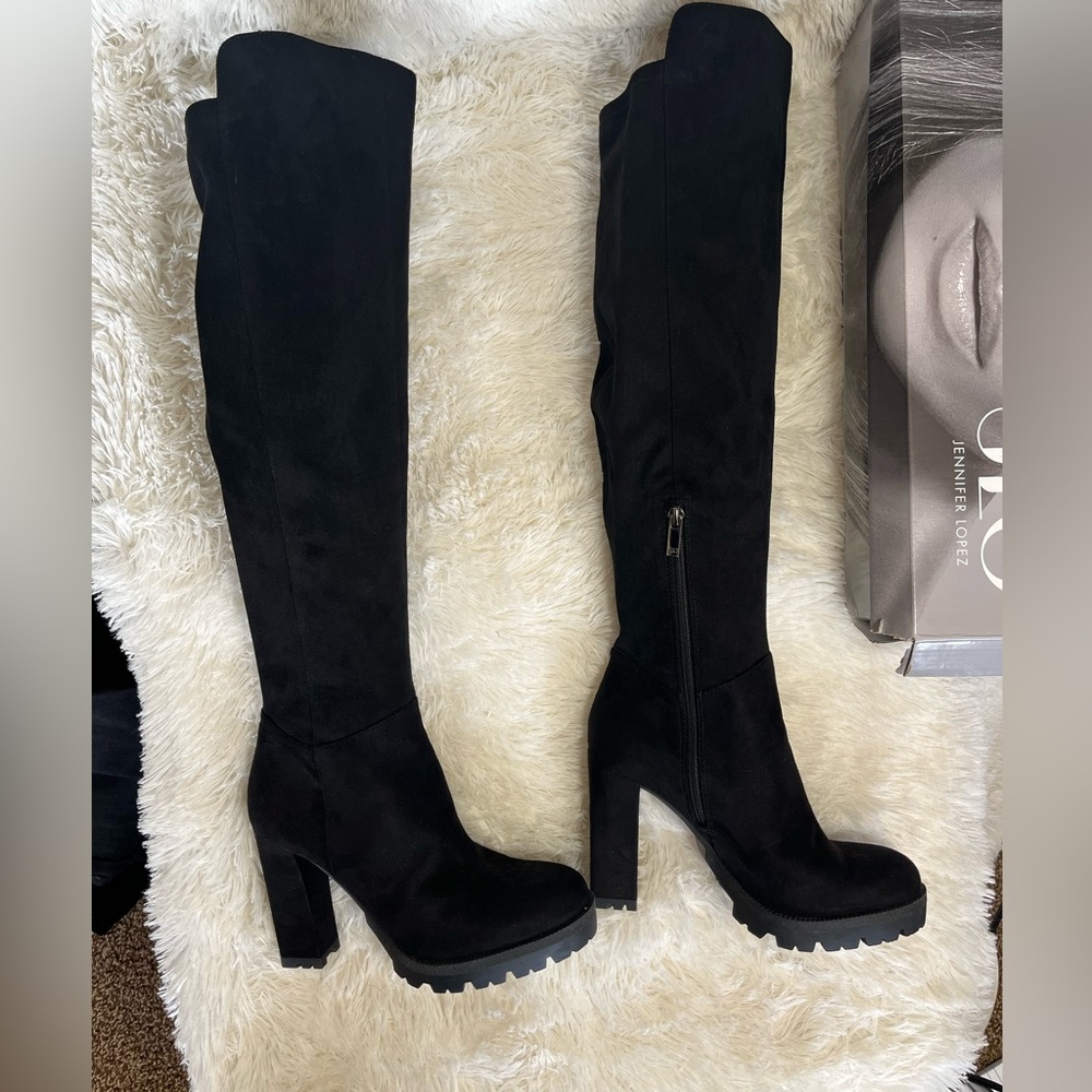 NWOT JLO HARLIE OVER THE KNEE BOOTS